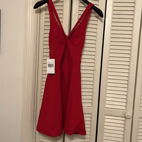 NWT red party dress. Size 1. - Picture 2 of 4